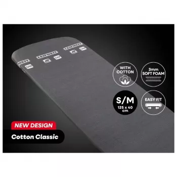 LEIFHEIT Gludināšanas dēļa pārvalks Cotton Comfort S/M 125x40cm