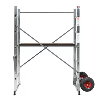 HAILO sastatnes HobbyStep H3 tērauda 2x5 pakāpieni salokāms darba platforma