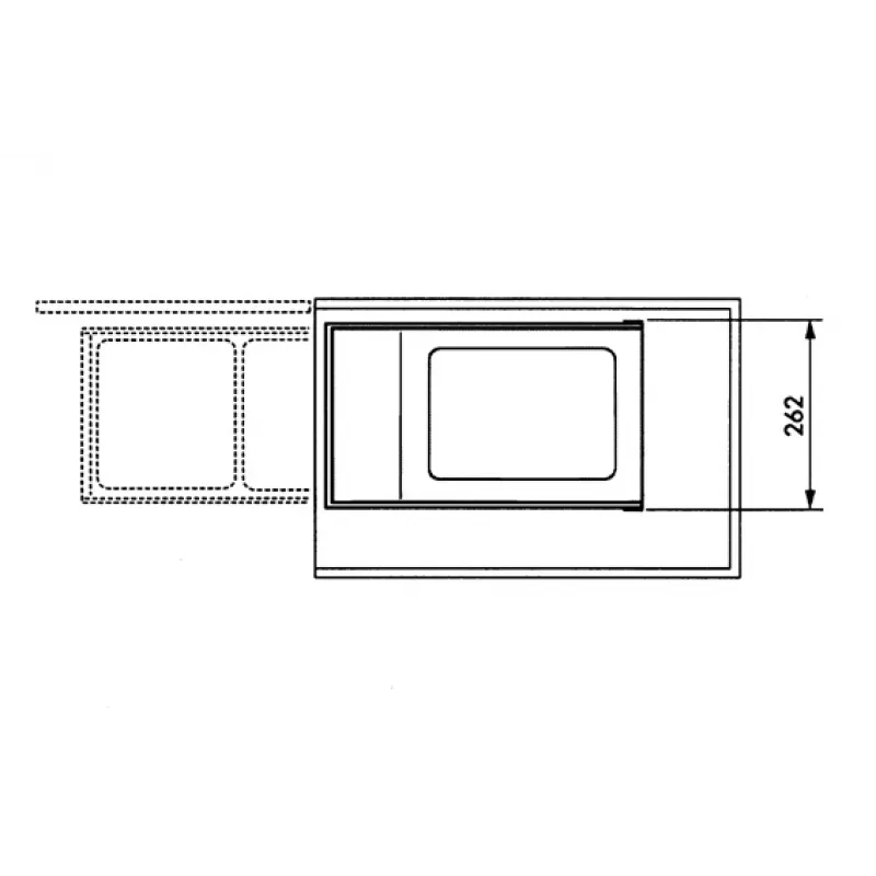 HAILO Multi-Box Duo L iebūvējams atkritumu tvertne, 2x14L, balta