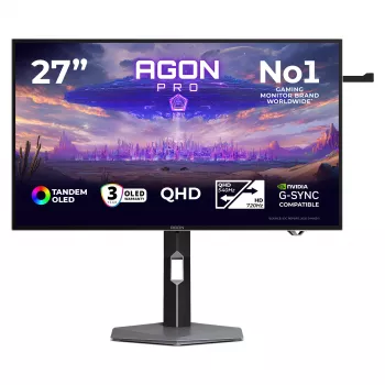 AOC AGP277QKDC 26,5 inch QHD OLED 720Hz spēļu monitors