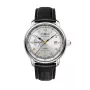 Zeppelin Mediterranee 96681 automātiskie vīriešu pulksteņi, 40mm, zils ciparnīca, zils ādas siksniņa