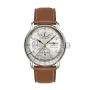 Zeppelin Mediterranee 96901 automātiskie vīriešu pulksteņi 42mm zils ciparnīca ādas siksniņa