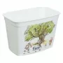 keeeper Daudzfunkcionālā kaste 4L Janek Winnie the Pooh, balta, 27 x 18 x 16,3 cm, sakraujama uzglabāšanas kaste ar vāku, bez BPA plastmasas