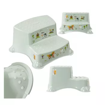 KEEEPER divlīmeņu sols Igor Funny Farm 40x37x21 cm gaiši zaļš