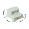 KEEEPER divlīmeņu sols Igor Funny Farm 40x37x21 cm gaiši zaļš
