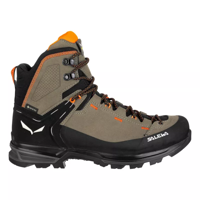 Salewa vīriešu Mountain Trainer 2 Mid GTX pārgājienu zābaki - Bungee Cord/Melni - EU 46