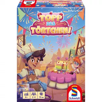 Schmidt Spiele Topp das Törtchen! Bērnu galda spēle
