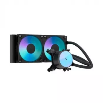 Fractal Design Radius 240 RGB melns All-in-One šķidruma CPU dzesētājs