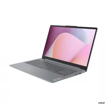 Lenovo IdeaPad Slim 3 15AMN8 15,6 inch Full HD IPS klēpjdators - AMD Ryzen 5, 16GB RAM, 512GB SSD, AMD Radeon 610M, Wi-Fi 6, Arctic Grey