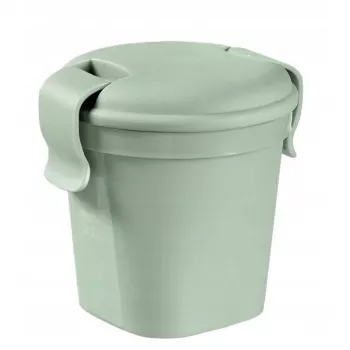 CURVER Pārtikas bļoda Cup S 0.4L Smart Eco To Go Ø11x11cm Soft Green