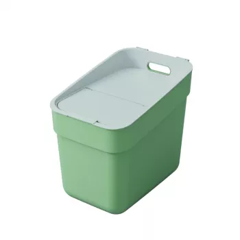 CURVER Ready To Collect 20L zaļi/gaiši pelēks atkritumu tvertne
