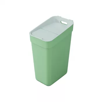 CURVER Ready To Collect 30L pārstrādes tvertne zaļa/gaiši pelēka