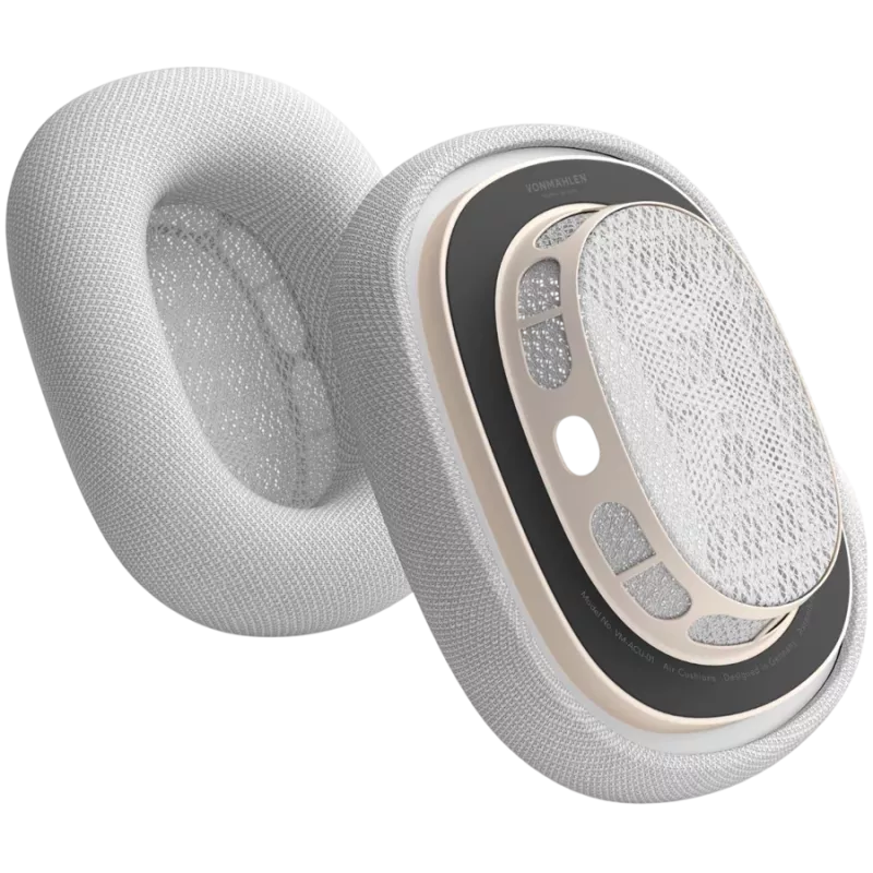 VONMÄHLEN gaisa spilventiņi AirPods Max, gaiši pelēki
