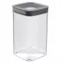 CURVER Dry Cube kvadrātveida pārtikas uzglabāšanas trauks 2,3L caurspīdīgs/pelēks