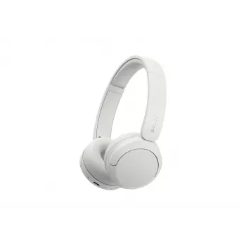 Sony WH-CH530 bezvadu auskari ar 50h akumulatoru, DSEE, Multipoint, balti WHCH530W.CE7