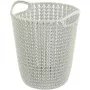 CURVER Knit papīra grozs 7L balts 23x24x27cm