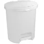 CURVER Deco Bin atkritumu tvertne ar pedāli 25L 36x41cm Balta