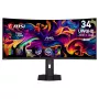 MSI 34 collu QD-OLED UWQHD 280Hz izliekts spēļu monitors (9S6-3DE39T-003)