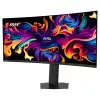 MSI 34 collu QD-OLED UWQHD 280Hz izliekts spēļu monitors (9S6-3DE39T-003)
