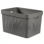 CURVER Infinity Recycled Box 17L 36x27x22cm Dark Grey