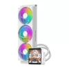 DarkFlash DV360S MAX White 360mm ARGB AIO šķidruma CPU dzesētājs