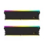 V-Color Manta XSky RGB DDR5-6000 RAM, CL36, EXPO - 32 GB divu moduļu komplekts, melns