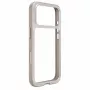 Evelatus Apple iPhone 17 Pro LiveCase hibrīda korpuss ar statīvu PC+TPU sudraba
