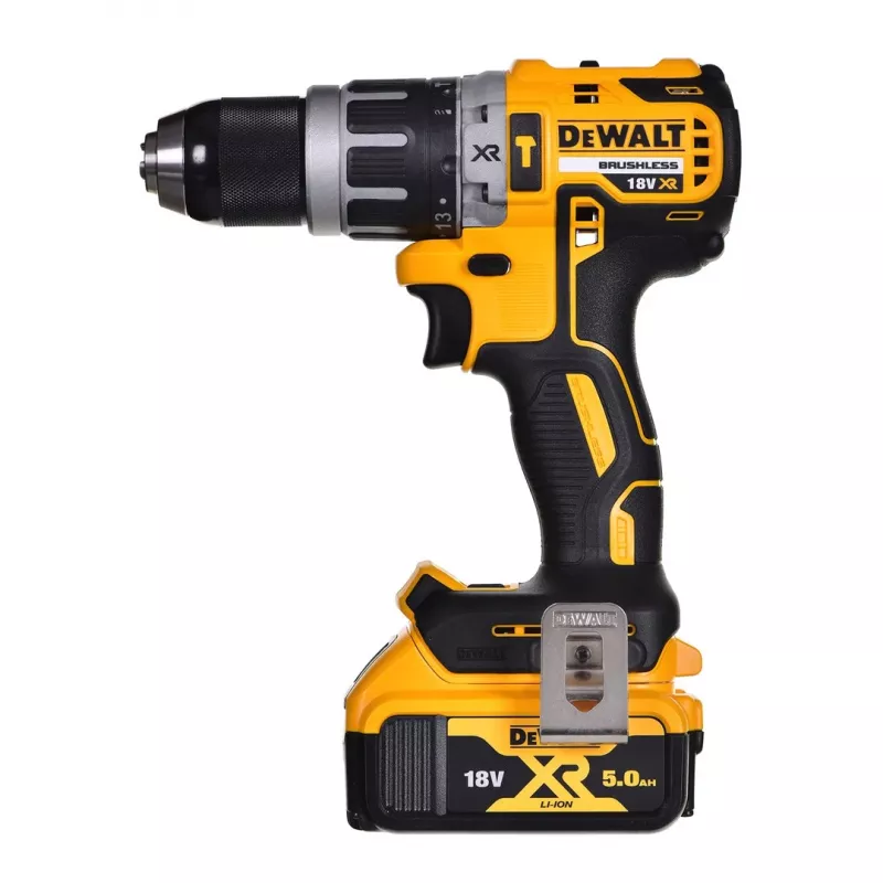 DEWALT DCK623P3-QW 18V XR 6 daļu bezsuku elektroinstrumentu komplekts ar 3x 5.0Ah akumulatoriem, lādētāju, TSTAK VI koferi