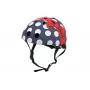 Hornit Polka Dot bērnu velosipēda ķivere 48-53cm ar LED apgaismojumu