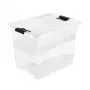 keeeper Crystalbox Cornelia uzglabāšanas kaste ar vāku, 24 L, caurspīdīga, 39.5 x 29.5 x 30 cm