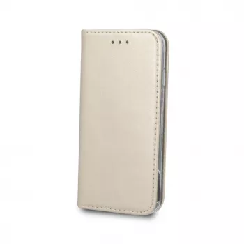 GreenGo Samsung Galaxy A6 (2018) viedais magnētiskais folio futrālis zelta krāsā