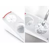 LEIFHEIT Egg Cutter Combi – 2-in-1 olu griezējs un sadalītājs, balts