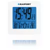 Blaupunkt CL02WH balts LED modinātājs ar FM radio, diviem modinātājiem, USB uzlādi, temperatūras displeju