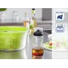 LEIFHEIT salātu mērces šeikers 300 ml, caurspīdīgs/zaļš