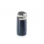 LEIFHEIT Thermos Flip 350 ml tumšizlā zila vakuuma izolēta nerūsējošā tērauda ceļojumu krūze