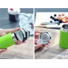 LEIFHEIT Termokrūze Flip 350ml Zaļa - Divslāņu vakuuma izolēta ceļojumu krūze, Noplūdes droša, 360° dzeršana