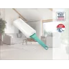 LEIFHEIT Duster plakanā putekļu suka elektrostatiskā XL elastīga galva ar Click sistēmu, zila/balta
