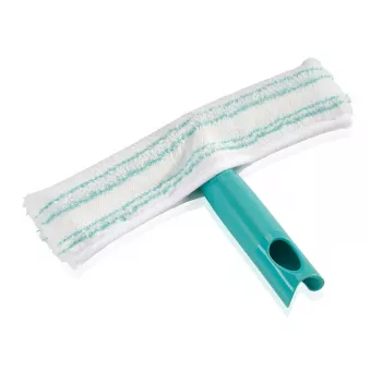 LEIFHEIT logu mazgāšanas tīrītāja rezerves mikrošķiedras pārvalks M, 32 cm, balts/tirkīza