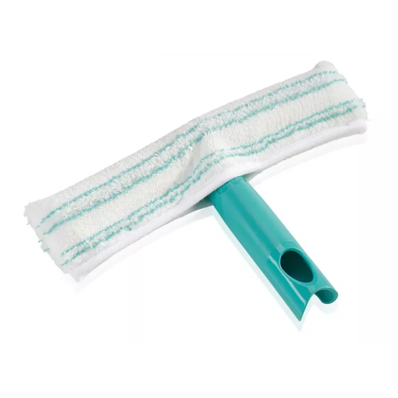 LEIFHEIT logu mazgāšanas tīrītāja rezerves mikrošķiedras pārvalks M, 32 cm, balts/tirkīza