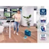LEIFHEIT Grīdas tīrīšanas komplekts Clean Twist M Ergo ar Power Cleaner 1L, Spin mop sistēma, zaļš/balts