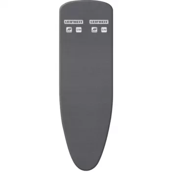LEIFHEIT Thermo Reflect gludināšanas dēļa pārvalks S/M melns 125x40cm