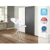 LEIFHEIT Gludināmais dēlis Classic M Basic 120x38cm ar 8 augstuma regulējumiem un kokvilnas pārvalku