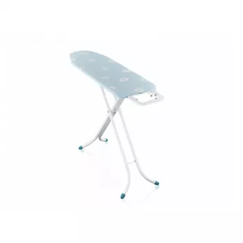 LEIFHEIT Gludināmais dēlis Classic M Compact 120x38cm ar kokvilnas pārvalku un fiksētu gludekļa turētāju