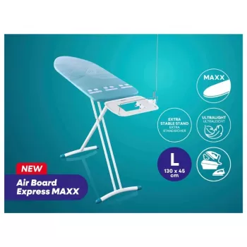 LEIFHEIT Air Board Express L Maxx Solid gludināmais dēlis 130x45cm Thermo-Reflect
