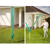 LEIFHEIT rotējošais veļas žāvētājs Linomatic 600 Deluxe ar pārvalku