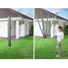 LEIFHEIT Linomatic 500 Plus rotējošais veļas žāvētājs 50m Sudraba/Zaļš