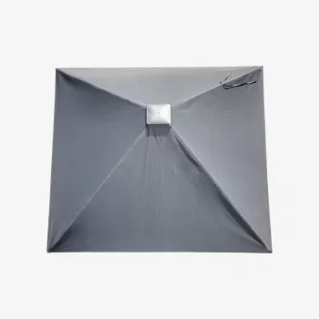 LEIFHEIT Roof LinoProtect 400 rotējošais žāvētājs ar aizsargjumi, 40 m žāvēšanas garums, 4 līnijas, alumīnija rāmis, sudraba/pelēks