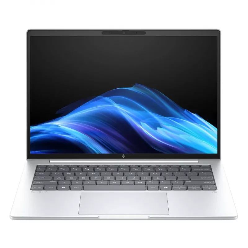 HP EliteBook 8 G1i 14 inch WUXGA portatīvais dators | Intel Core Ultra 5 225U | 16GB RAM | 512GB SSD | Windows 11 Pro | Glacier Silver