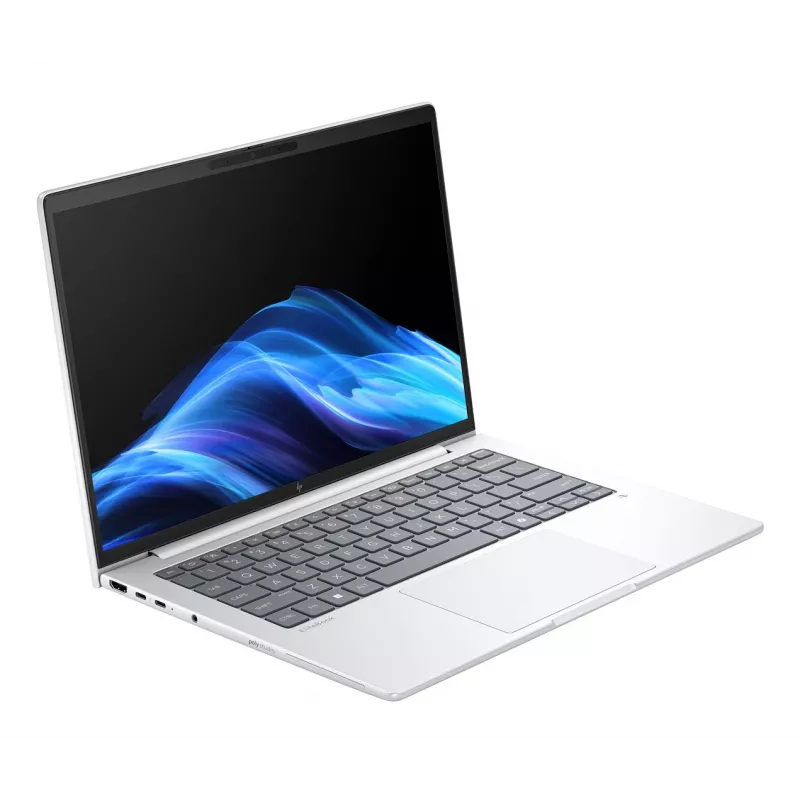 HP EliteBook 8 G1i 14 inch WUXGA portatīvais dators | Intel Core Ultra 5 225U | 16GB RAM | 512GB SSD | Windows 11 Pro | Glacier Silver
