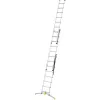 HAILO Kombinētās kāpnes HobbyLOT Alumīnija 2x8 + 1x9 Pakāpieni